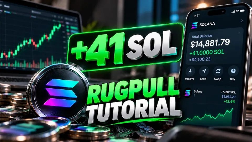 Rug Pull Strategy for Launching Meme Coin on Solana